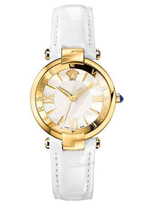 montre versace femme blanche|Macy's.